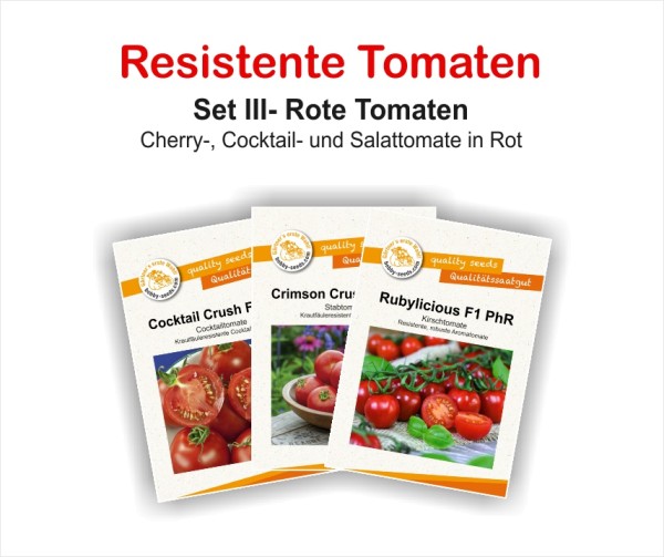 Resistente Tomaten Set III Rote Tomaten